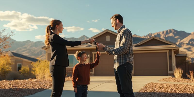 handing the keys over in st.george