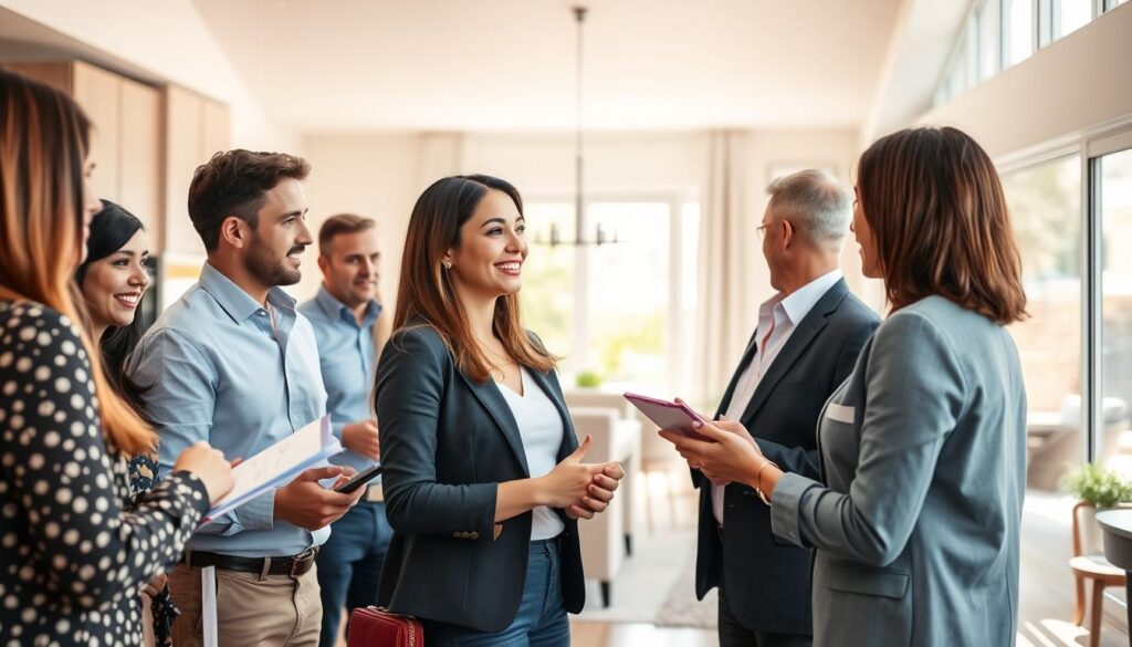 Real Estate Agents Hosting Open Houses