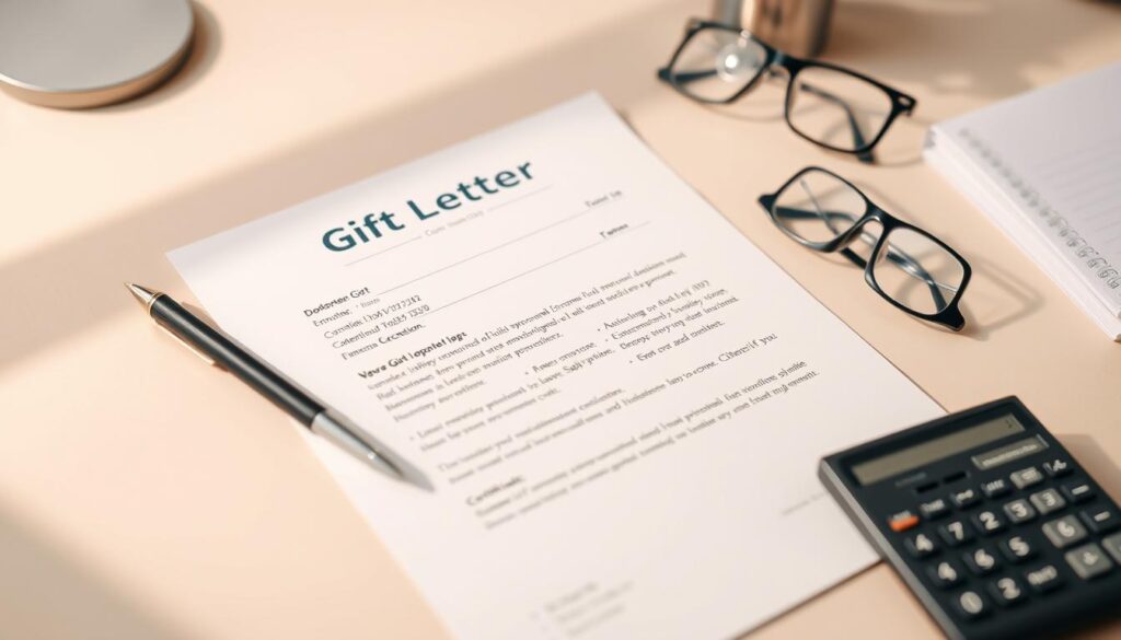 gift letter template