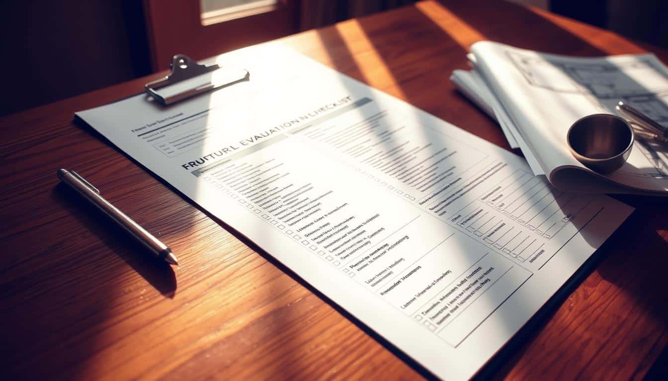 property evaluation checklist