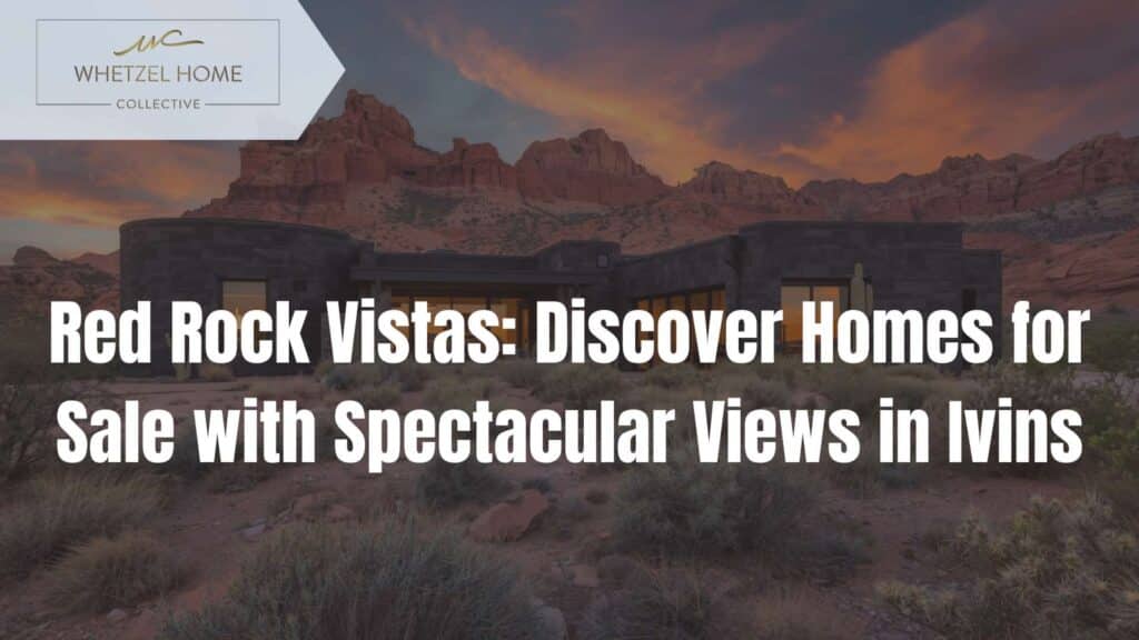 homes with a view in Ivins Utah