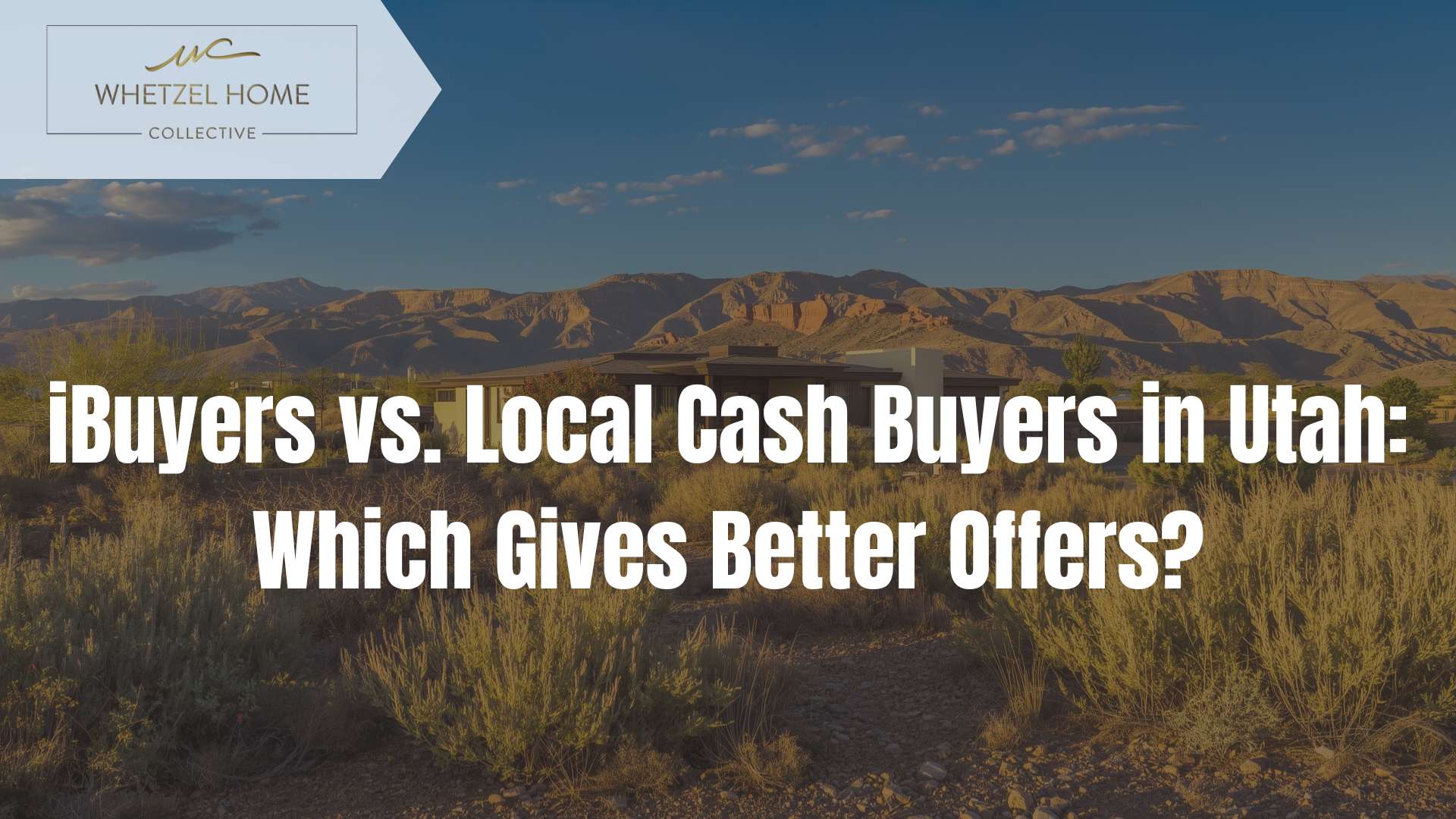 iBuyer vs local cash buyer Utah