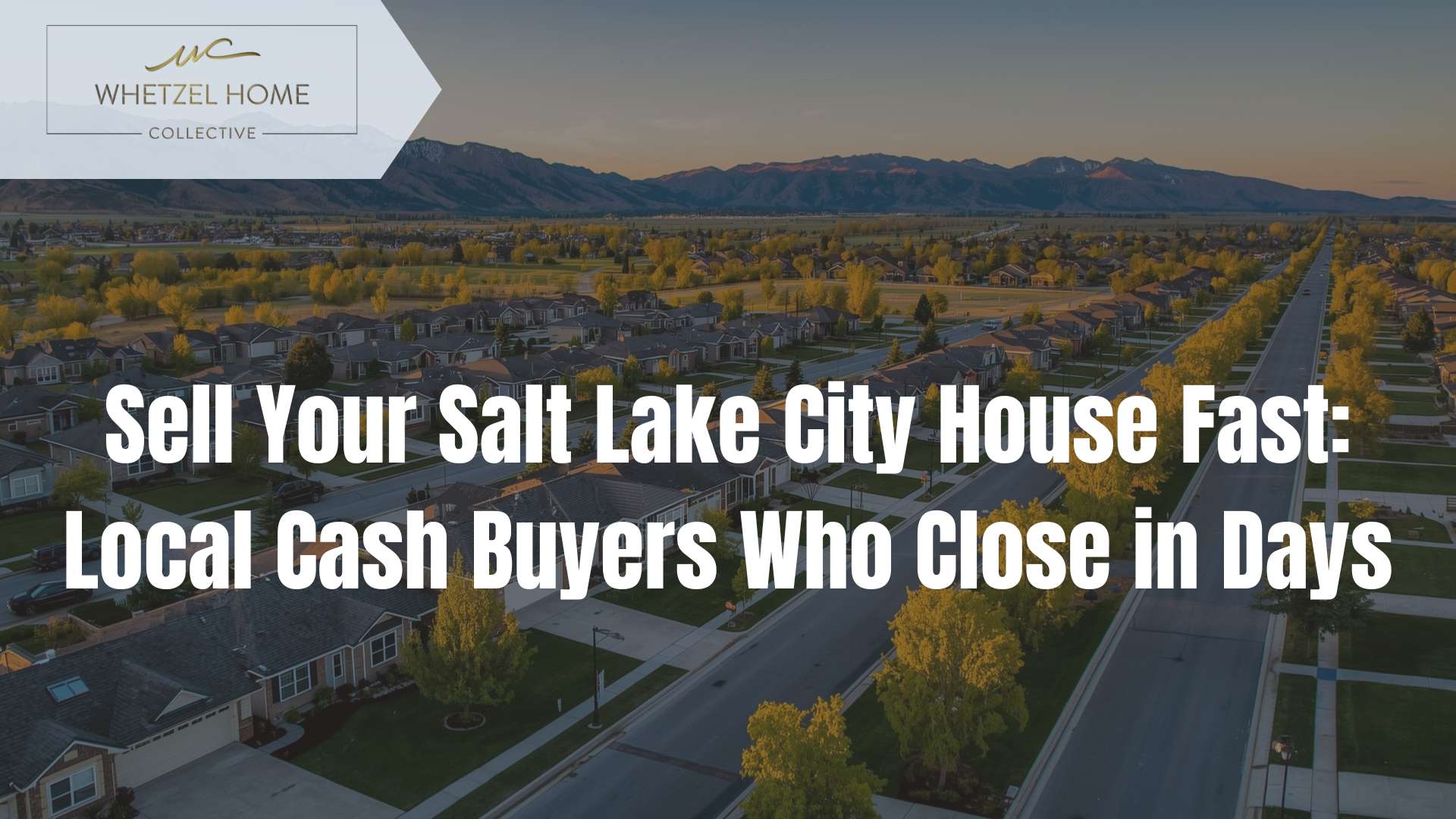 sell house fast Salt Lake City