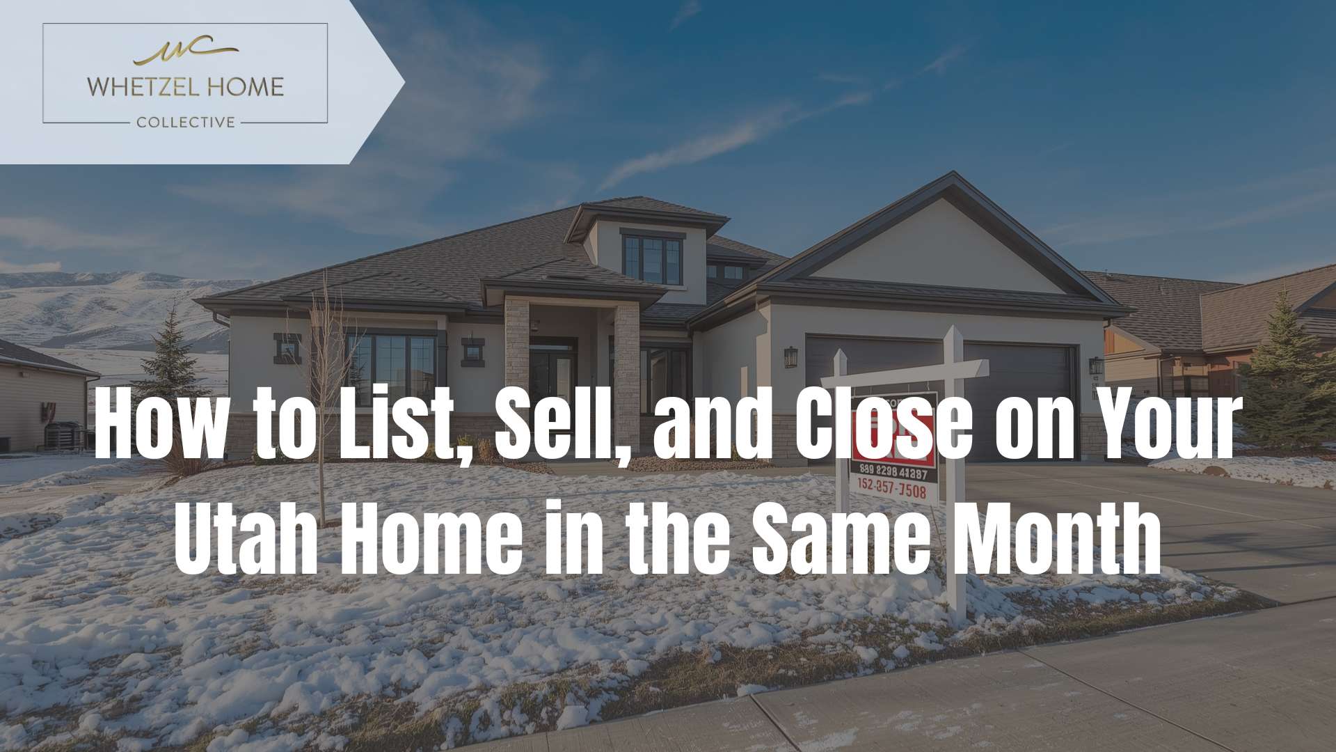 sell house same month Utah