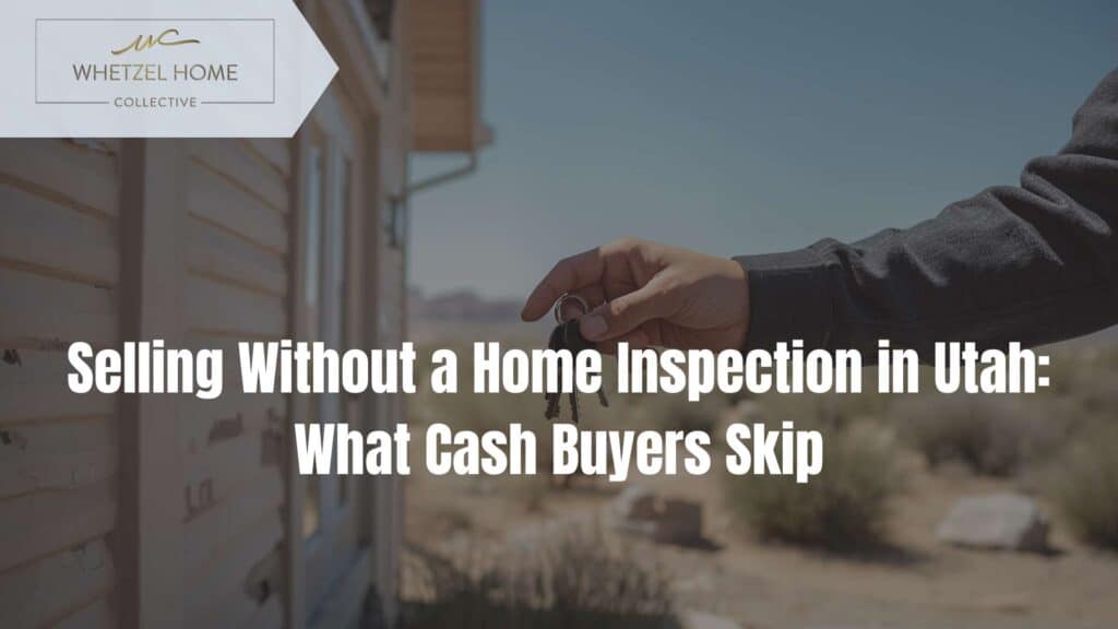 sell house without inspection Utah