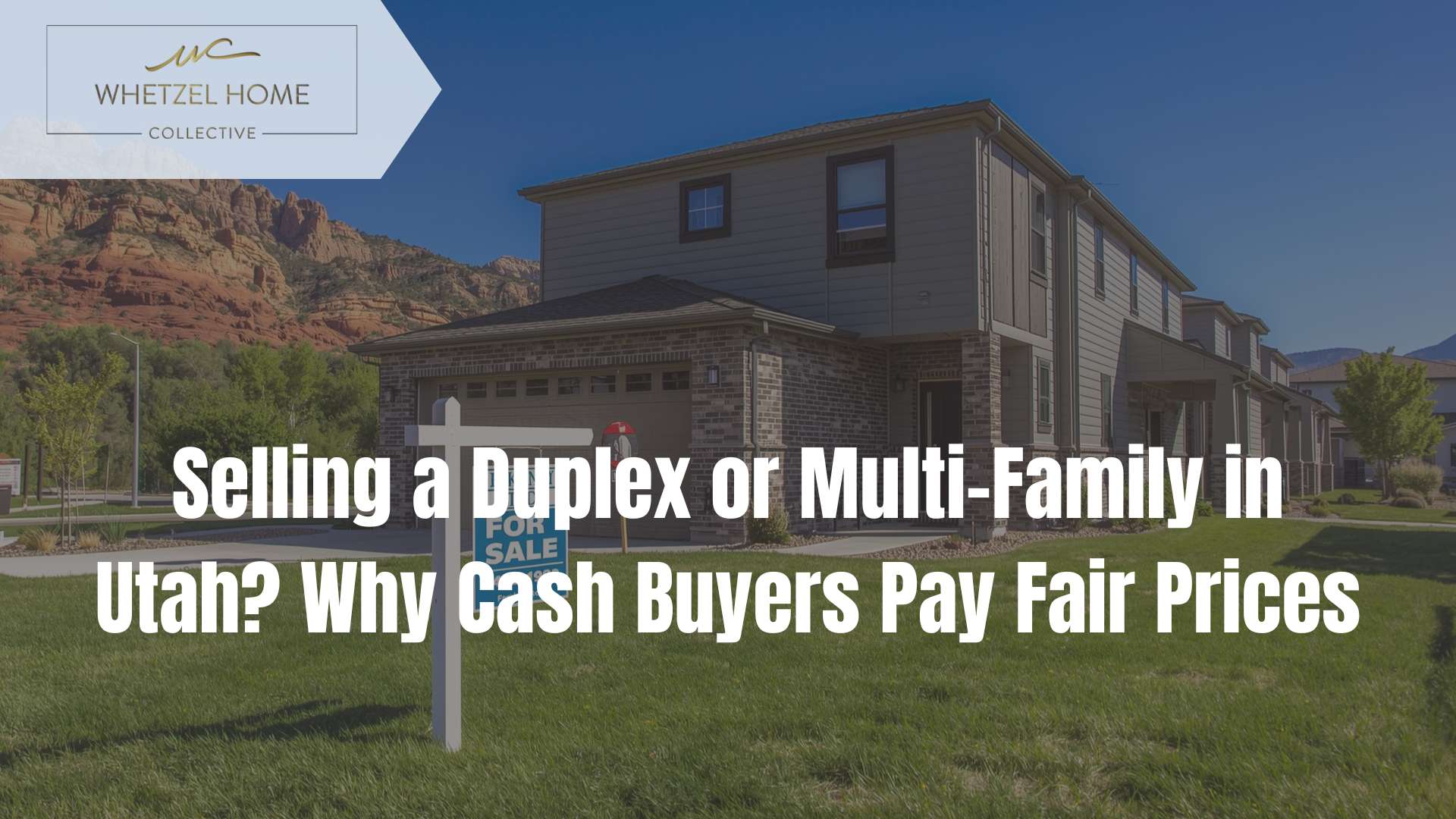 sell multi-family property Utah