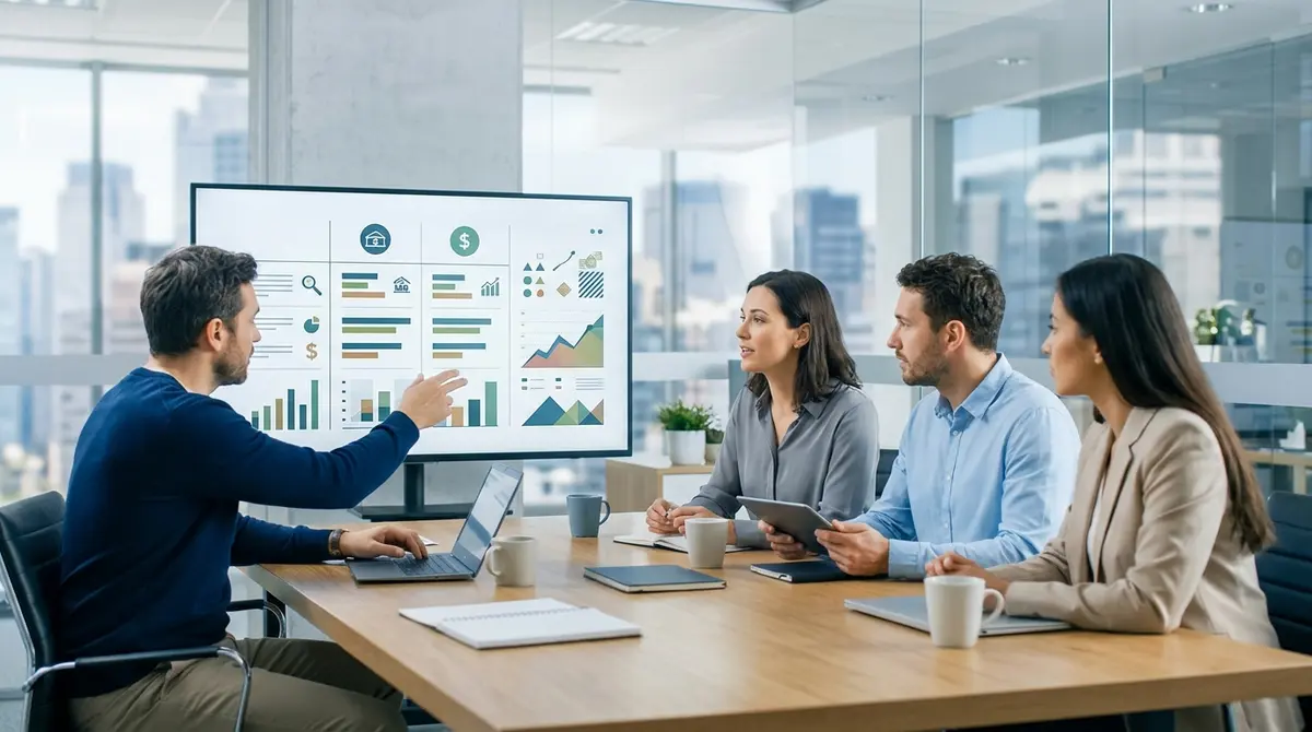 Comparison chart showing different investment property loan types and interest rates