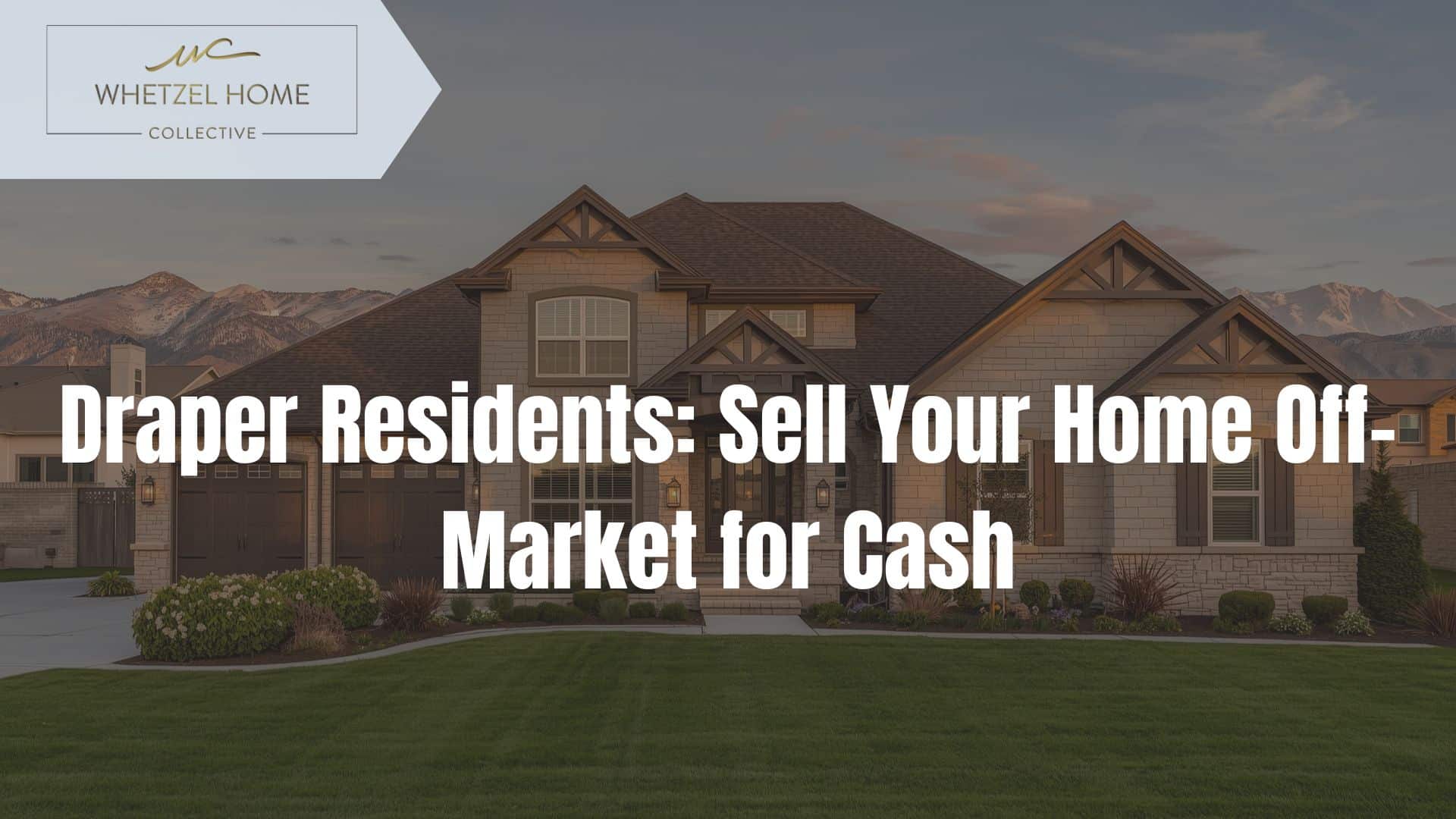 sell house fast Draper Utah