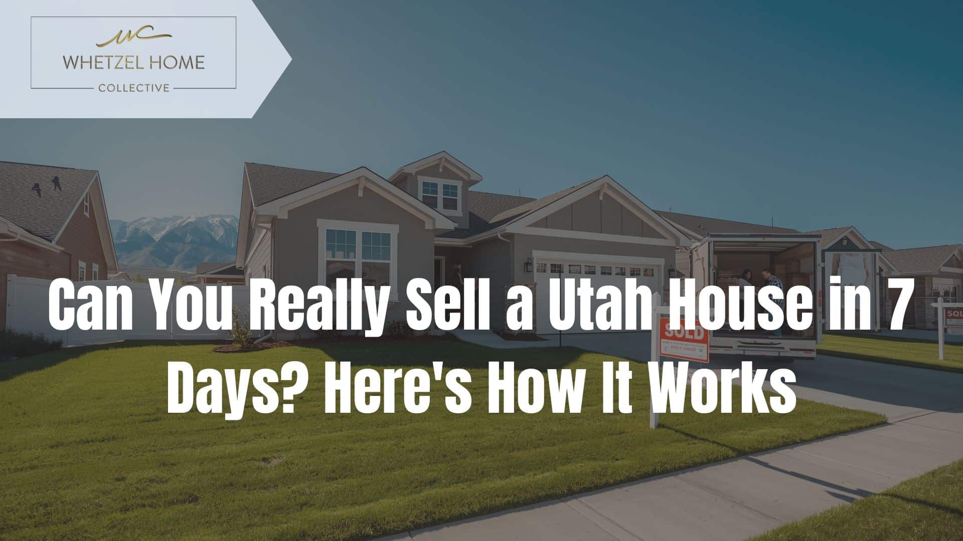 sell house in 7 days Utah