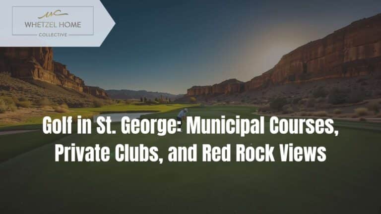 golf courses St George Utah