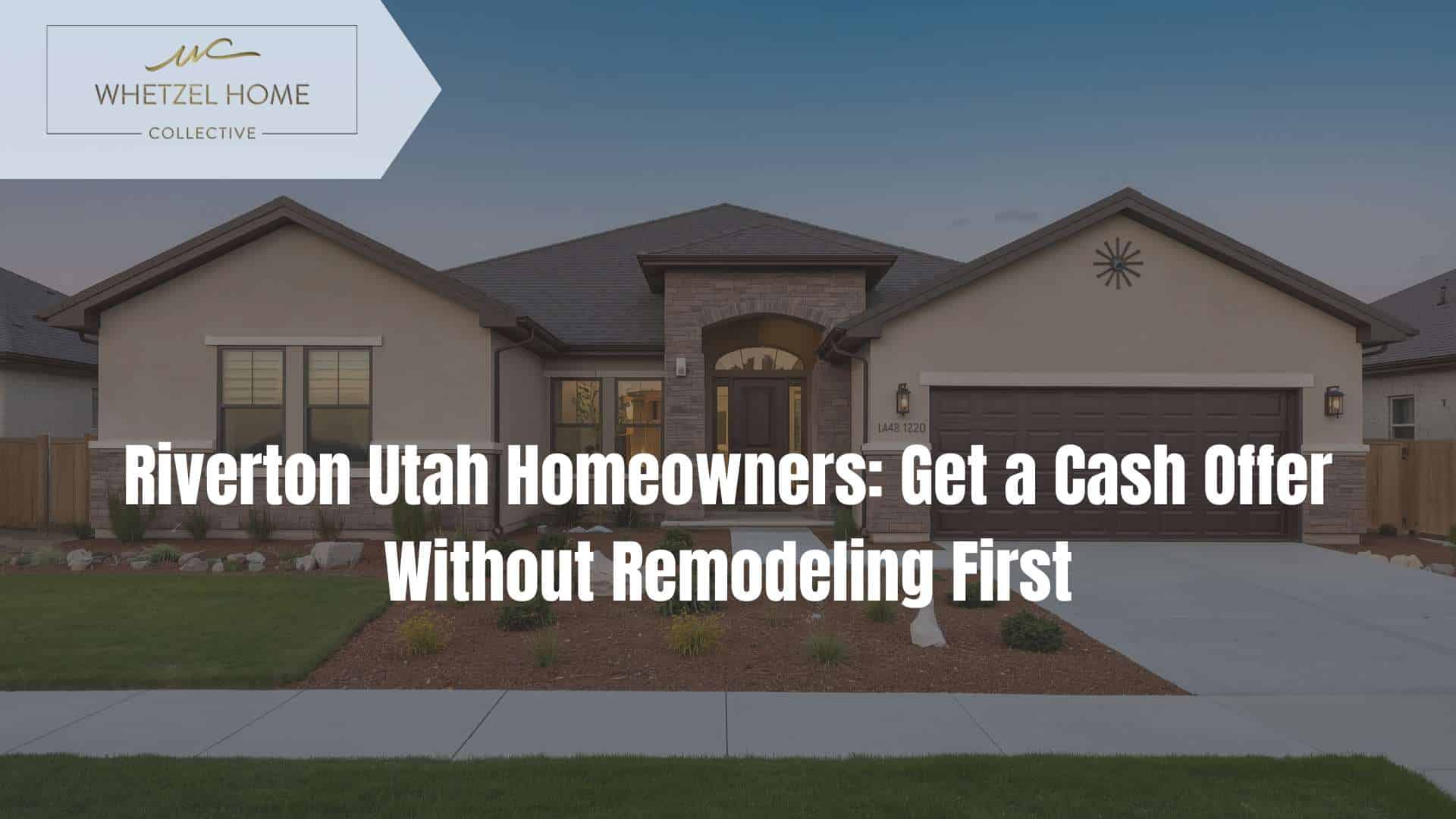 sell house fast riverton utah