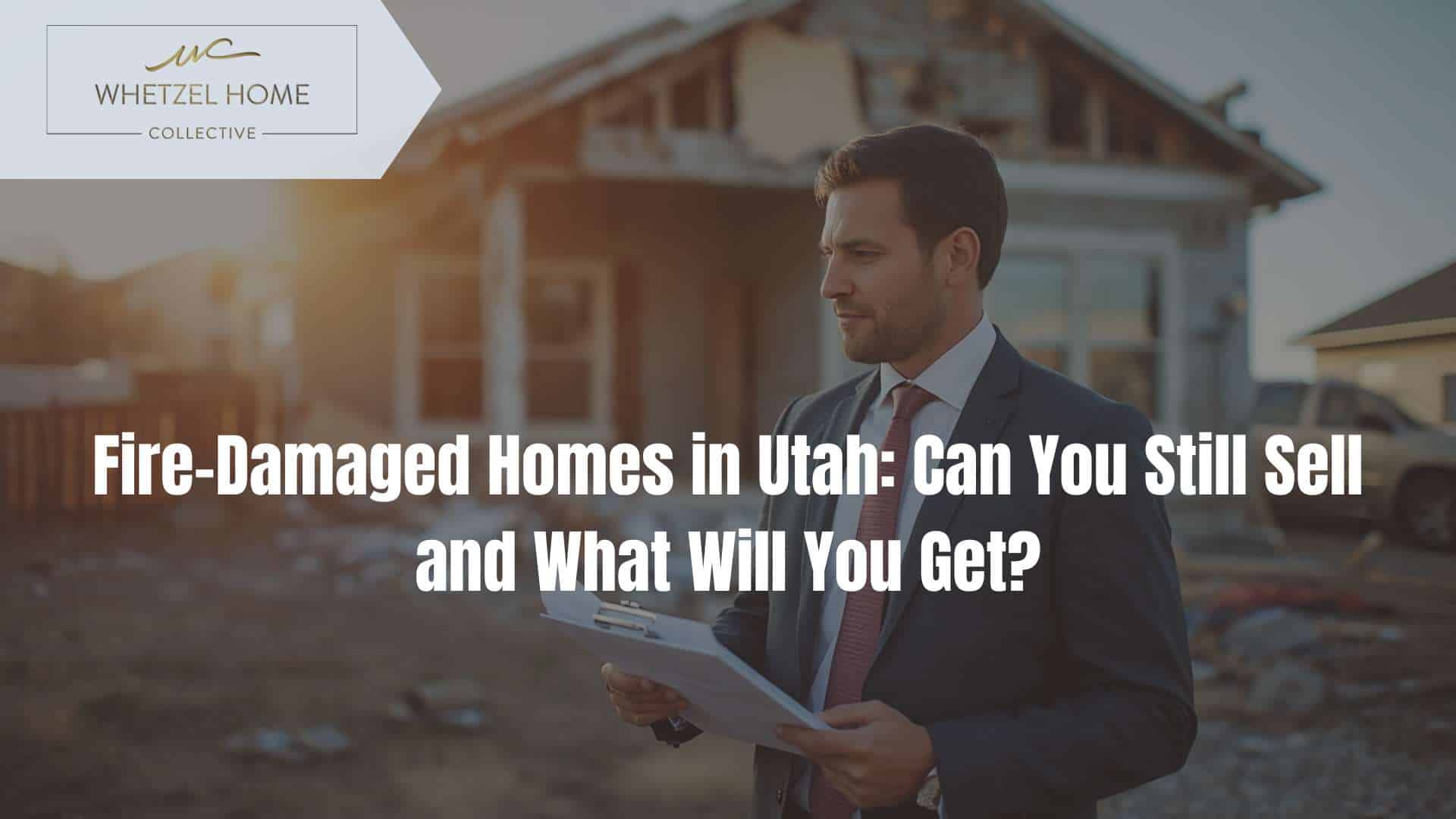 sell fire damaged house utah