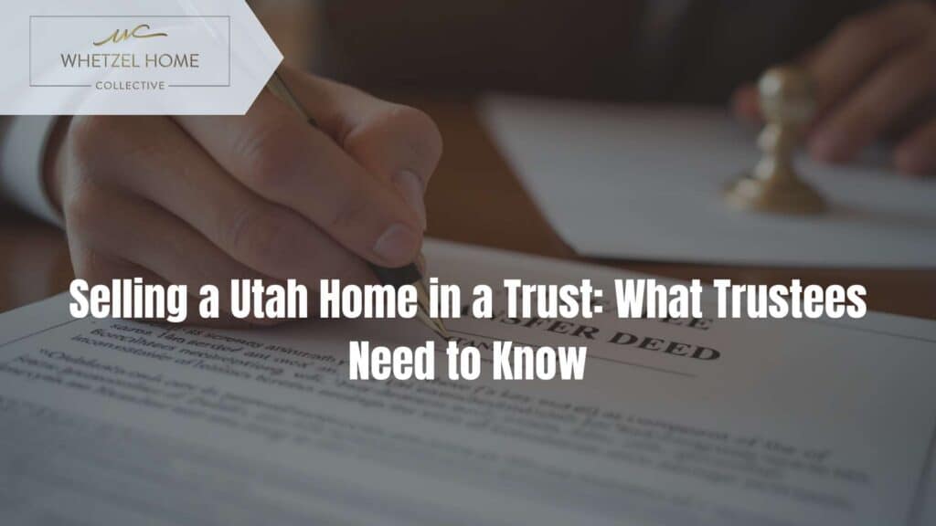 sell house in trust utah