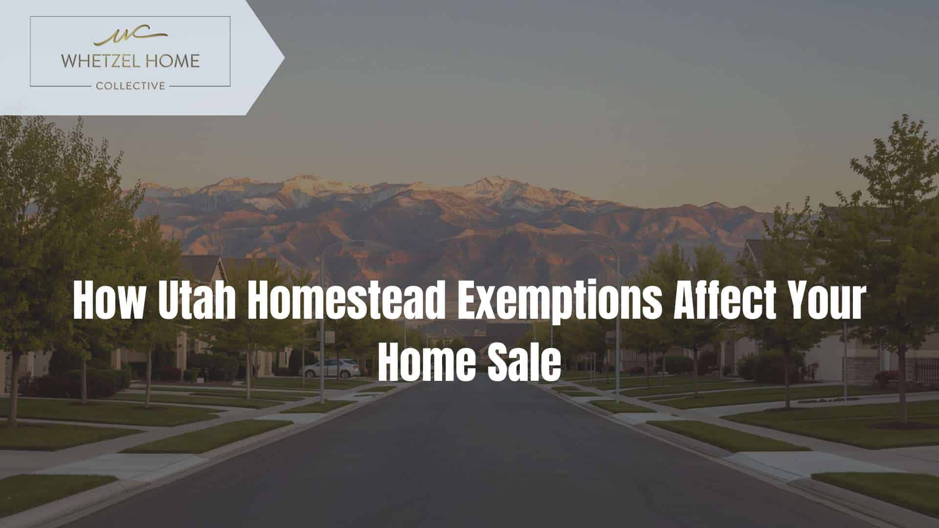 utah homestead exemption home sale