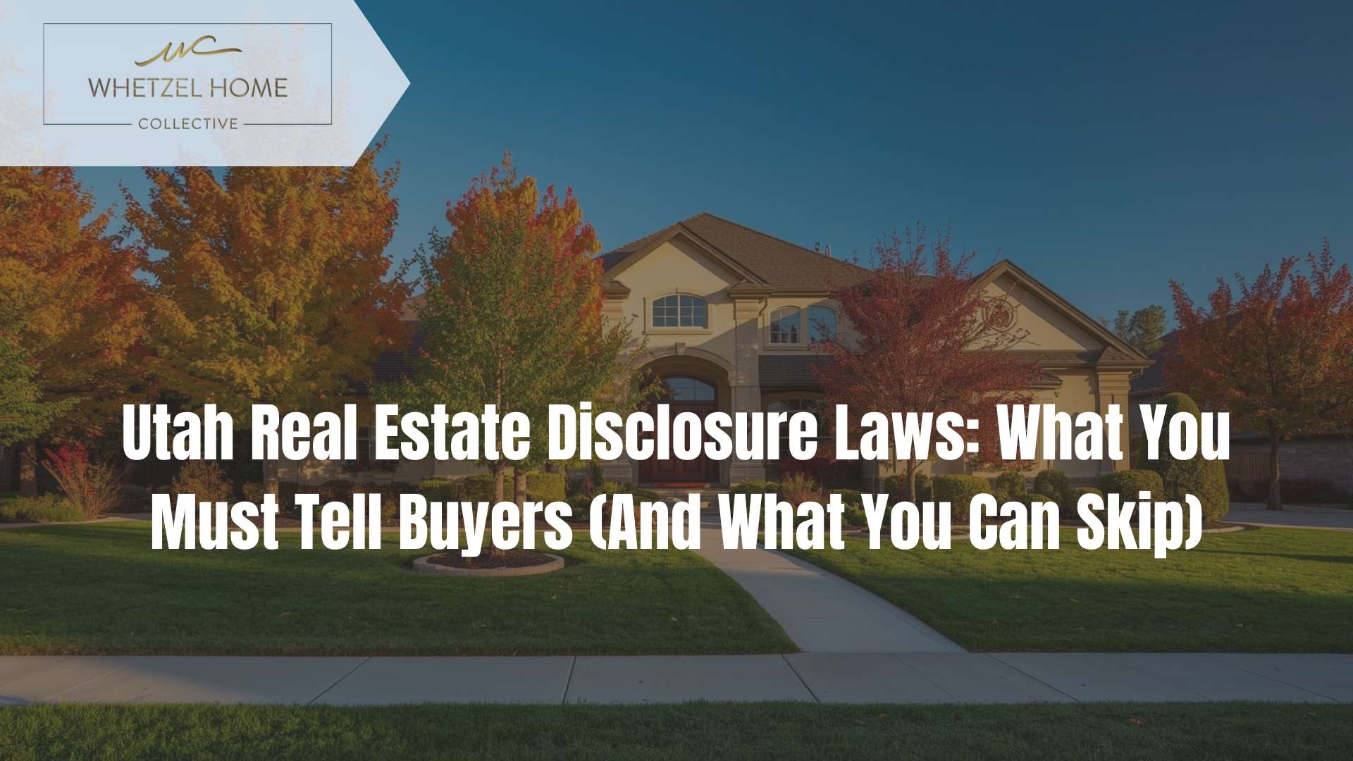 utah real estate disclosure laws
