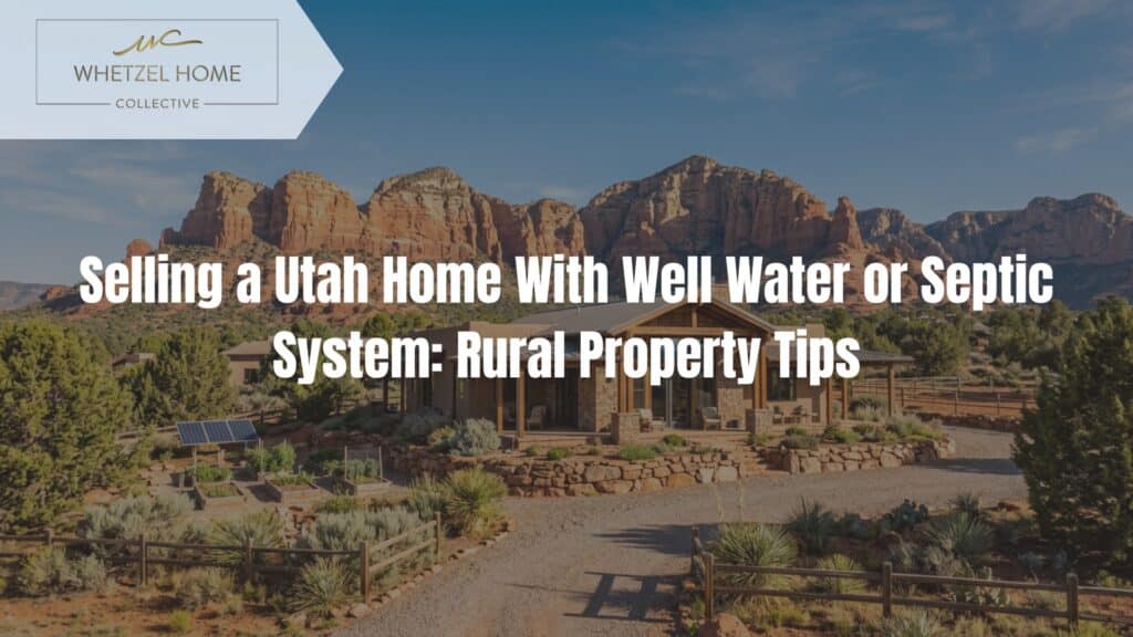 sell house well water septic utah