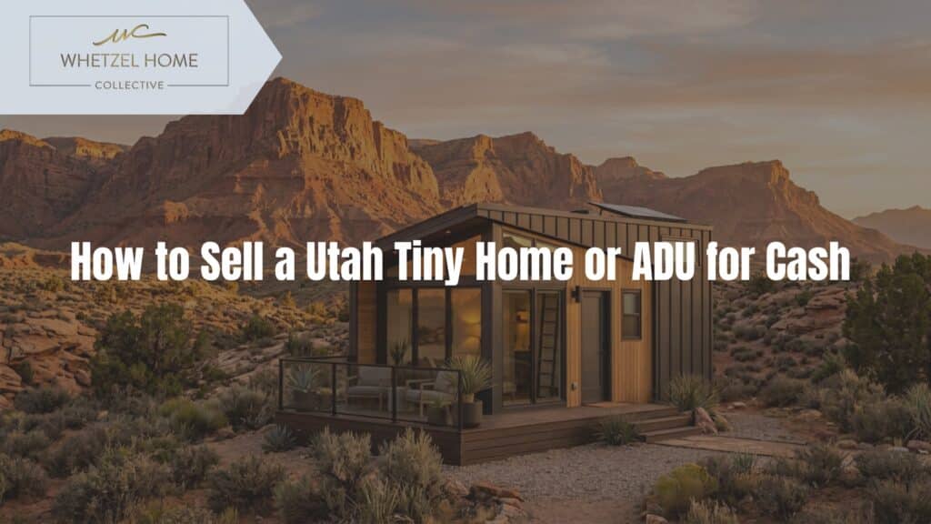 sell tiny home adu utah