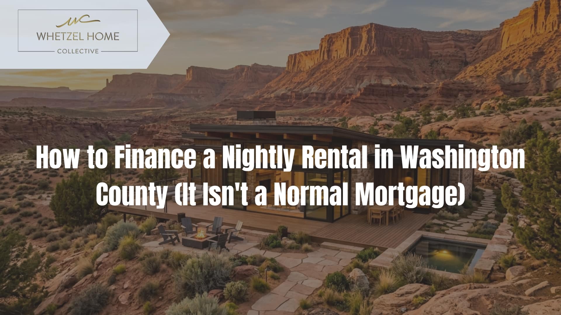 finance short term rental Utah