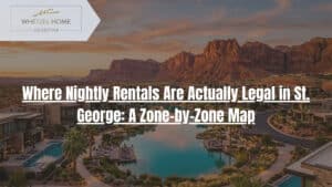 nightly rental zones St George Utah