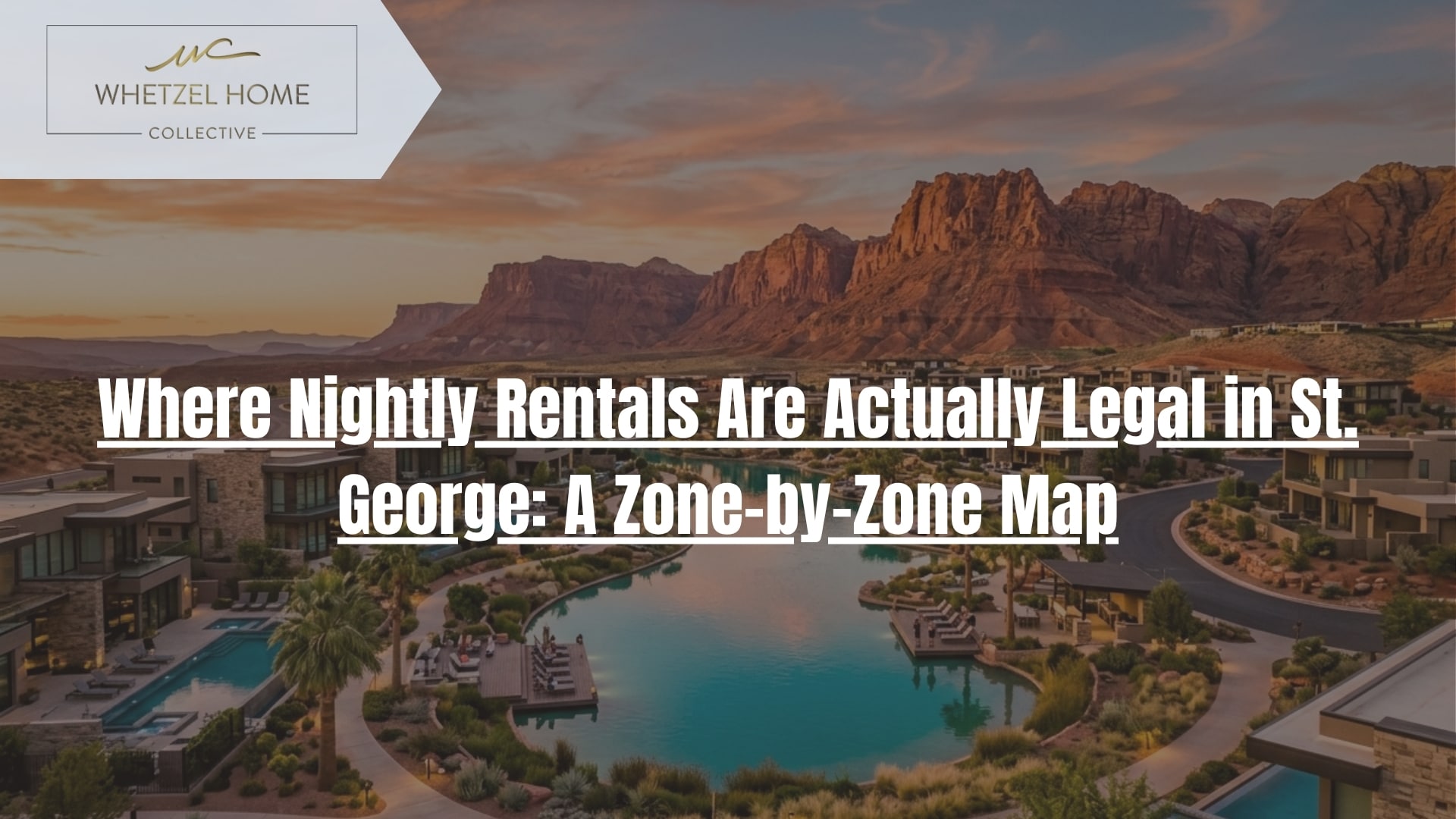 nightly rental zones St George Utah