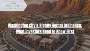 Washington City Utah nightly rental ordinance