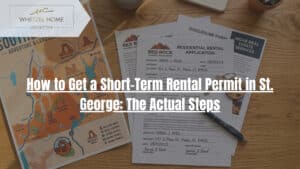 STR permit St George application