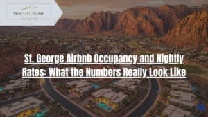 Airbnb occupancy rates St George