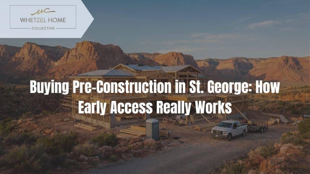 pre construction homes St George