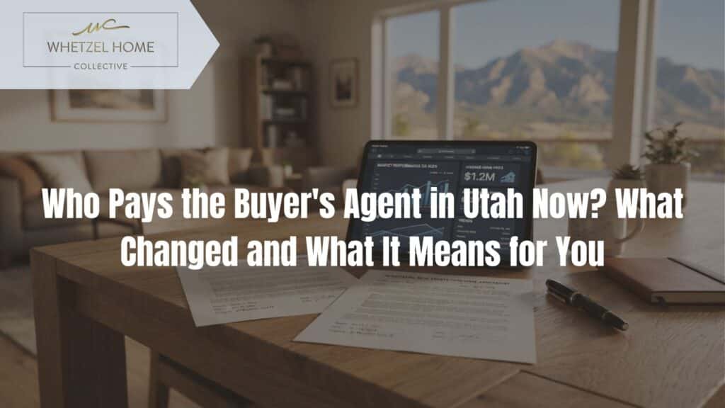 who pays buyer agent commission Utah