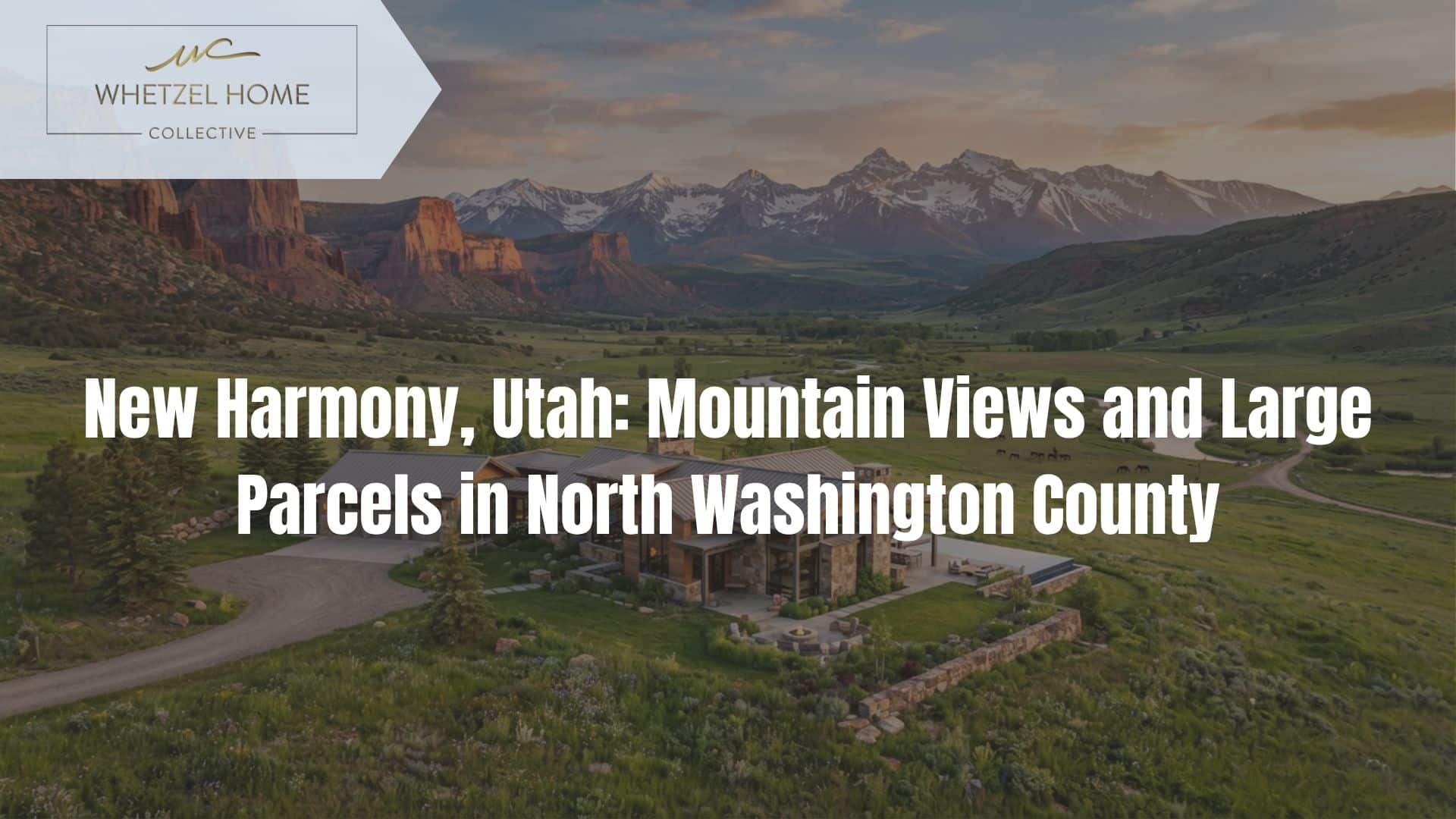 New Harmony Utah homes