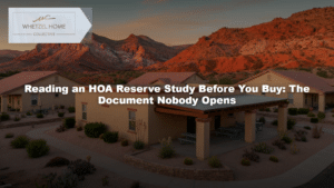 Reading an HOA Reserve Study Before You Buy: The Document Nobody Opens