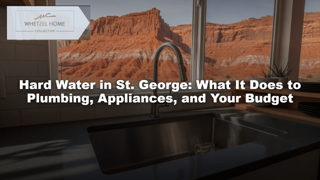 Hard Water in St. George: What It Does to Plumbing, Appliances, and Your Budget